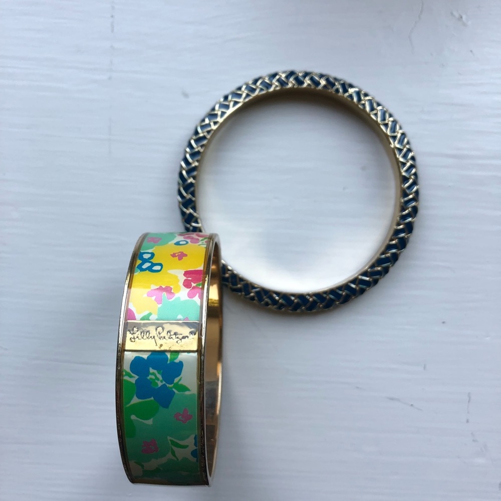two Lilly Pulitzer bangles